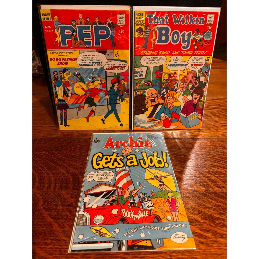 Pep Comics #204 1967 Archie Silver Age 12c Dan DeCarlo Mod Go-Go Fashion Cover